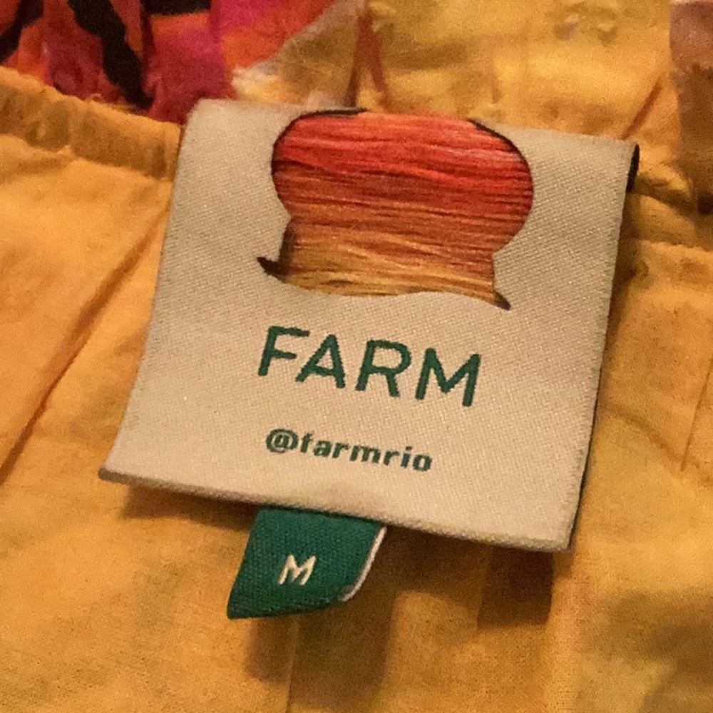 Yellow Fruit Dream Ruffle Mini Dress - Picture 4 of 5